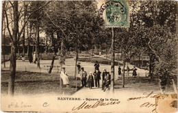 CPA NANTERRE - Square De La Gare (581816) - Nanterre