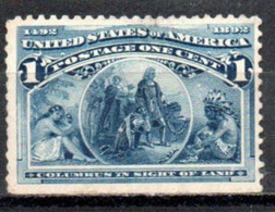 ETATS-UNIS D'AMERIQUE 1893 SANS GOMME - Unused Stamps