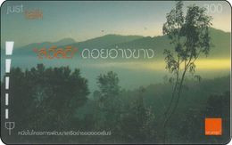 Thailand  Phonecard Orange - Doi Angkhan - Landscapes