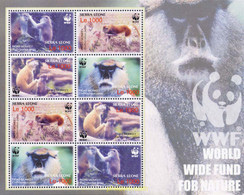 143122 MNH SIERRA LEONA 2004 WWF - Schimpansen