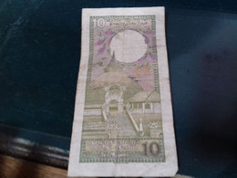 BILLET 10 RUPEES   1985 - Sri Lanka