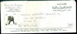 Egypt 1996 Cover To Netherlands Mi 1761 - Briefe U. Dokumente