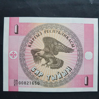 Billete De Banco De KIRGUIZISTÁN - 1 Tyiyn, 1993 - Otros – Asia