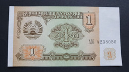 Billete De Banco De TAYIKISTÁN - 1 Rubles, 1994 - Other - Asia