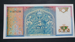 Billete De Banco De UZBEKISTÁN - 5 So'm, 1994 - Other - Asia