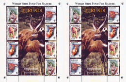 145226 MNH BURUNDI 2004 WWF. ANTILOPES - Nuovi