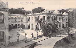 CPA Afrique Du Nord - Lot De Deux Cartes - Alger - Palais Du Gouverneur - Maroc - Koudiat El Biad - Animée - Non Classés