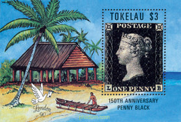 147072 MNH TOKELAU 1991 STAMP WORLD LONDON 90. EXPOSICION FILATELICA INTERNACIONAL - Tokelau