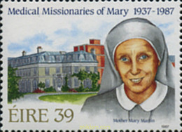 164870 MNH IRLANDA 1987 50 ANIVERSARIO DE LA ORDEN DE SANTA MARIA - Verzamelingen & Reeksen