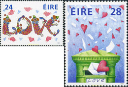 164878 MNH IRLANDA 1988 DIA DE SAN VALENTIN - Autres & Non Classés