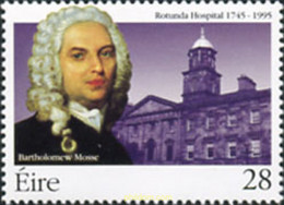 165025 MNH IRLANDA 1995 250 ANIVERSARIO DEL HOSPITAL ROTUNDA DE DUBLIN - Collections, Lots & Séries