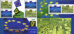 147286 MNH IRLANDA 1994 75 ANIVERSARIO DEL DAIL EIREANN (PARLAMENTO IRLANDES) Y 4 ELECCIONES AL PARLAMENTO EUROPEO - Collections, Lots & Series