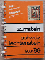 ZUMSTEIN - SCHWEIZ - LIECHTENSTEIN - CAMPIONE D'ITALIA 1988/89 - USATO - Svizzera