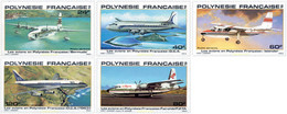 148123 MNH POLINESIA FRANCESA 1979 AVIACION - Usados