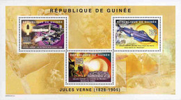 228276 MNH GUINEA 2004 JULES VERNE - Ecrivains