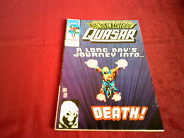 COMOS IN COLLISION  QUAZAR  A LONG DAY'S JOURNEY INTO  N° 22 MAY 1991 - Marvel