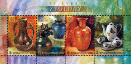 151895 MNH HUNGRIA 2004 150 ANIVERSARIO DE LA FABRICA DE CERAMICA ZSOLNAY - Oblitérés