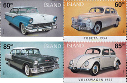 153263 MNH ISLANDIA 2004 AUTOMOVILES - Collezioni & Lotti