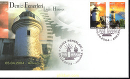 449452 MNH TURQUIA 2004 FAROS - Colecciones & Series