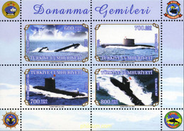 153614 MNH TURQUIA 2004 BARCOS DE GUERRA - Collections, Lots & Séries