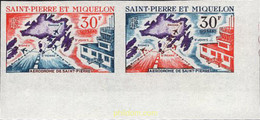 674577 MNH SAN PEDRO Y MIQUELON 1967 AEROPUERTO - Usati