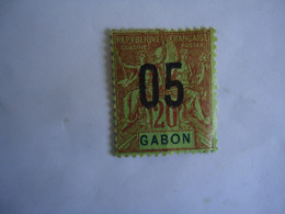 GABON FRANCE  COLONIES MNH STAMPS   OVERPRINT 1 - Other & Unclassified