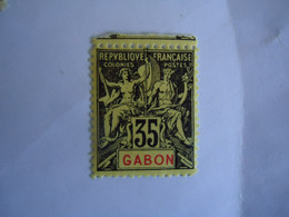 GABON FRANCE  COLONIES  MNH  STAMPS  35C - Other & Unclassified