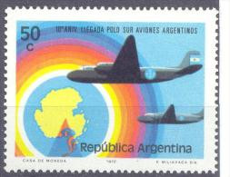 1973. Argentina, Mich.1141,  Airplanes, 1v,  Mint/** - Ungebraucht