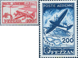 159707 MNH FEZZAN 1948 AVION - Used Stamps
