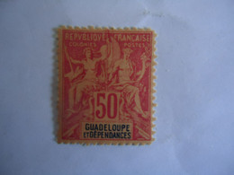 GUADELOUPE   FRANCE  COLONIES    MNH STAMPS  50C - Sonstige & Ohne Zuordnung