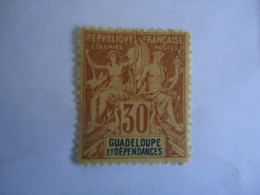 GUADELOUPE   FRANCE  COLONIES    MNH STAMPS  30C - Autres & Non Classés