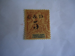 GUADELOUPE   FRANCE  COLONIES    MNH STAMPS  OVERPRINT - Sonstige & Ohne Zuordnung