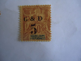 GUADELOUPE   FRANCE  COLONIES    MLN STAMPS  OVERPRINT - Other & Unclassified