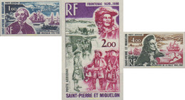 584492 MNH SAN PEDRO Y MIQUELON 1973 PERSONAJES CELEBRES - Gebruikt