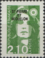 161382 MNH SAN PEDRO Y MIQUELON 1990 MOTIVOS VARIOS - Used Stamps