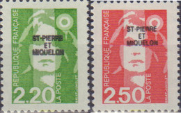 161410 MNH SAN PEDRO Y MIQUELON 1991 MOTIVOS VARIOS - Gebraucht