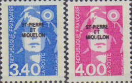 161423 MNH SAN PEDRO Y MIQUELON 1992 MOTIVOS VARIOS - Usados