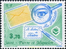 161466 MNH SAN PEDRO Y MIQUELON 1994 SALON DEL SELLO DE PARIS - Oblitérés