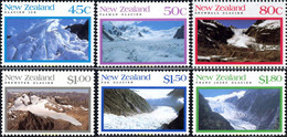 162480 MNH NUEVA ZELANDA 1992 GLACIARES - Variétés Et Curiosités