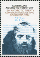 162847 MNH ANTARTIDA AUSTRALIANA 1983 12 REUNION CONSULTIVA SOBRE EL TRATADO ANTARTICO - Gebraucht