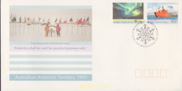 452722 MNH ANTARTIDA AUSTRALIANA 1991 10 ANIVERSARIO DEL TRATADO ANTARTICO - Used Stamps