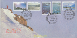 640883 MNH ANTARTIDA AUSTRALIANA 1985 VISTAS DEL TERRITORIO - Oblitérés