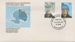 640942 MNH ANTARTIDA AUSTRALIANA 1982 100 ANIVERSARIO DEL NACIMIENTO DE DOUGLAS MAWSON - Oblitérés