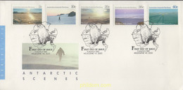 452719 MNH ANTARTIDA AUSTRALIANA 1987 VISTAS DEL TERRITORIO - Used Stamps