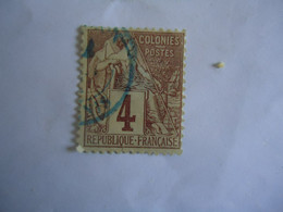 FRANCE  COLONIES   USED STAMPS  4C - Ohne Zuordnung
