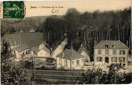 CPA JOUY-L'Avenue De La Gare (184341) - Jouy