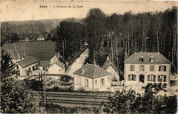CPA JOUY-L'Avenue De La Gare (184440) - Jouy