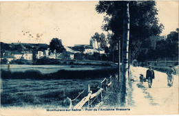 CPA MONTHUREUX-sur-SAONE - Pont De I' Ancienne Brasserie (200088) - Monthureux Sur Saone