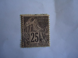 FRANCE  COLONIES   USED STAMPS  25Ψ - Non Classificati