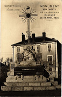 CPA MONTFAUCON (Haute-Loire) Monument Aux Morts De La Guerre Inaugure (202808) - Montfaucon En Velay